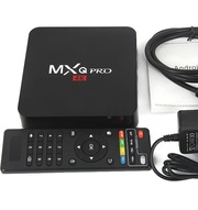 Андроид ТВ приставка MXQ Pro 4K установлены 500-600 тв каналов